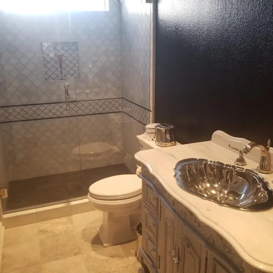 Professional plumbing work and bathroom remodeling in Sunset
